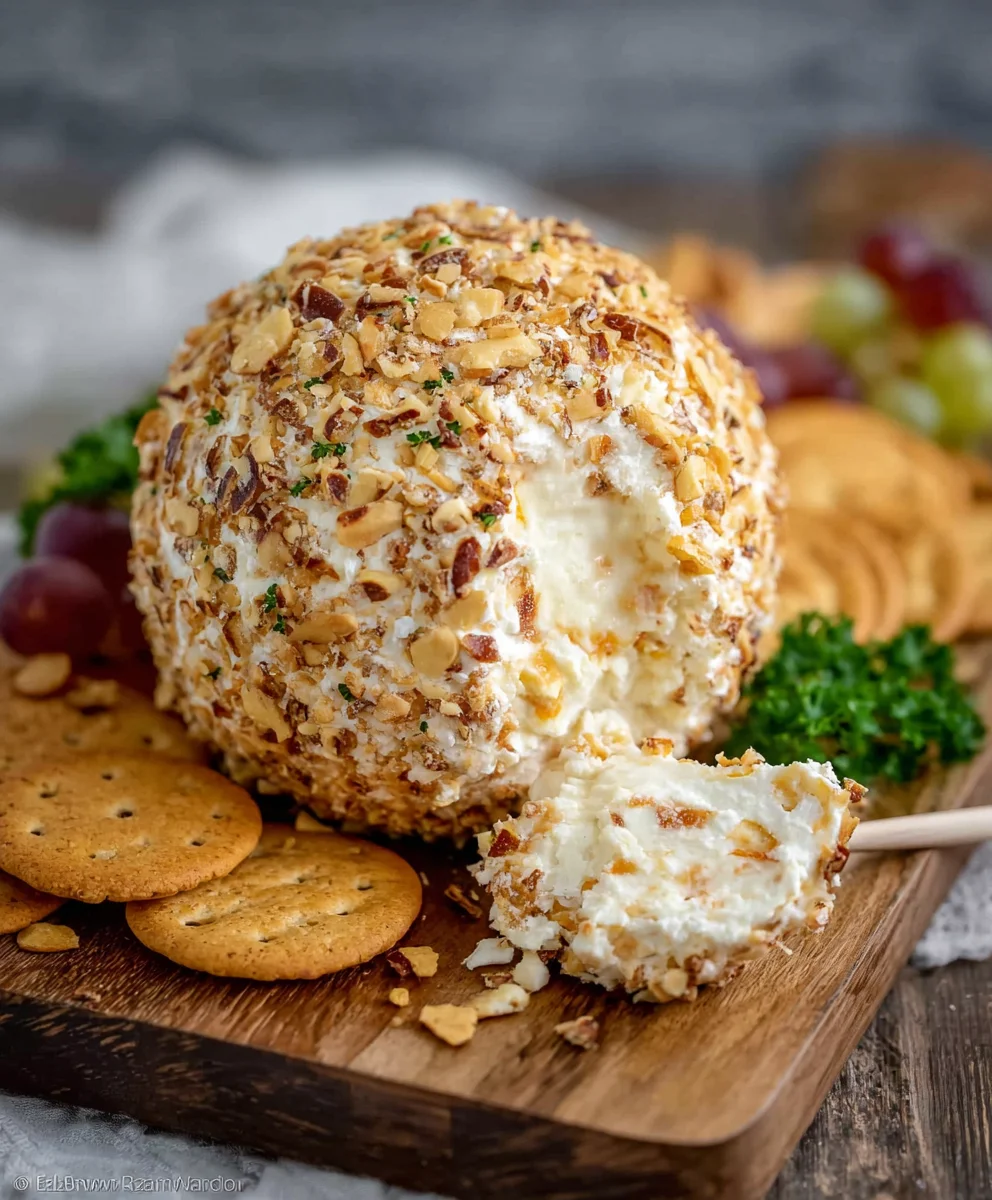 Easy Beef Cheese Ball Recipe-Party Appetizer