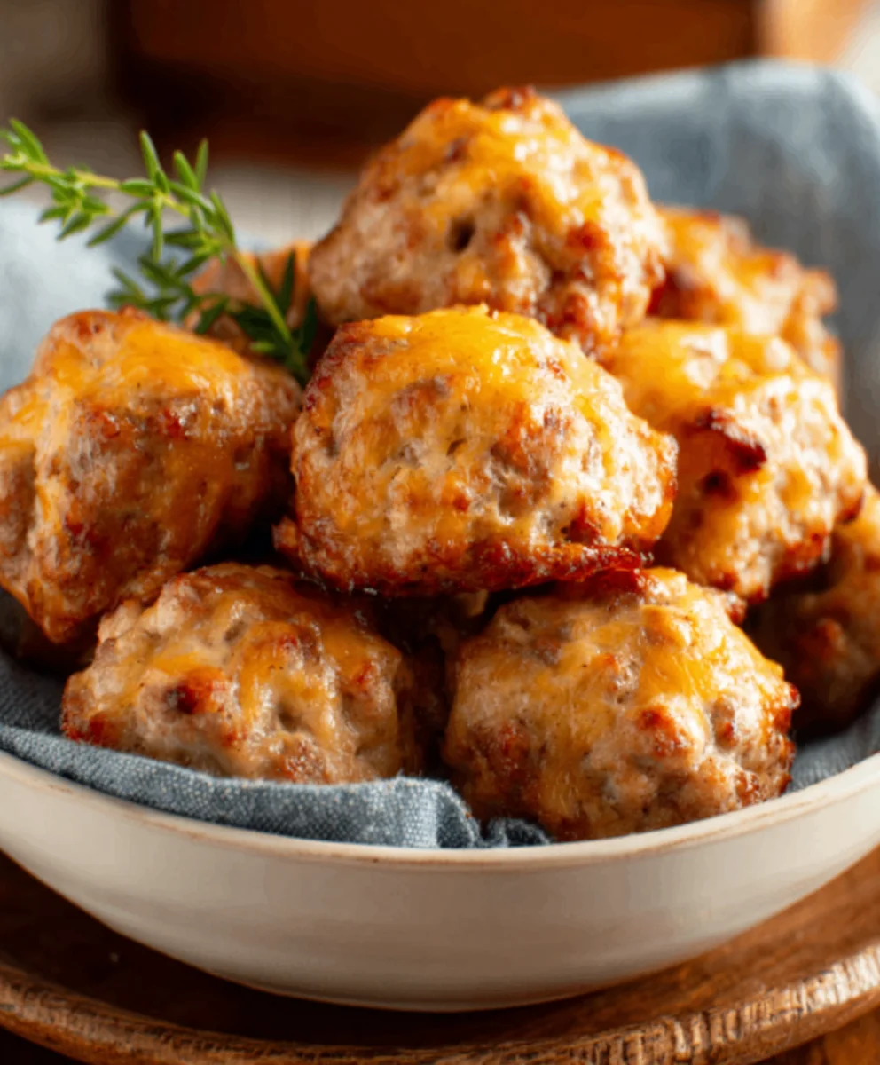 Easy Bisquick Sausage Balls - Quick Family Favorite
