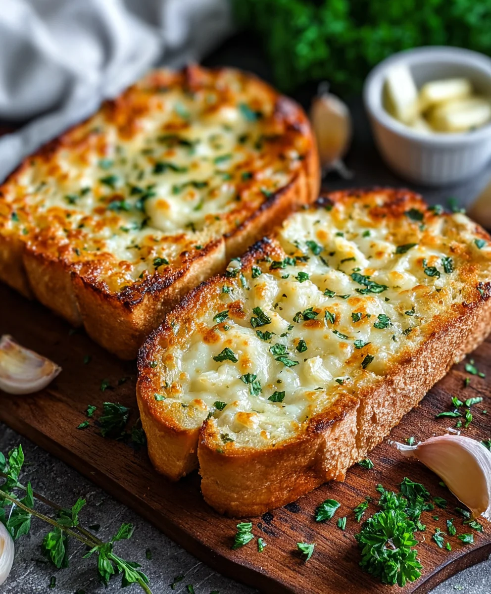 Irresistible Texas Toast Garlic Bread - Cheese Lover's Dream