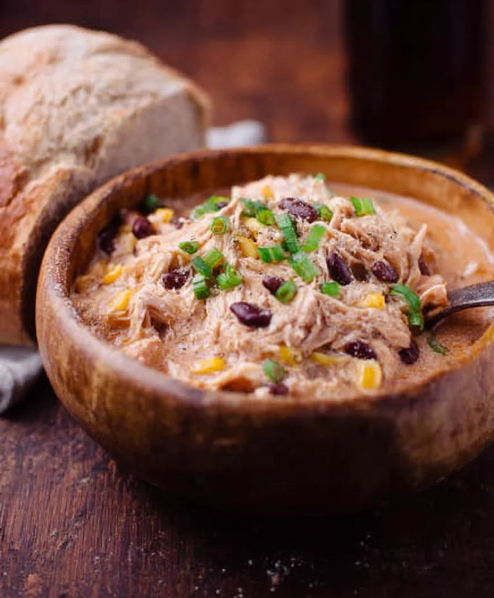 Crock-Pot Chicken with Black Beans & Cream Cheese: Creamy, Easy, and Comforting 1 Authentic Fatafe't Recipe - Easy Delicious Middle Eastern Bites